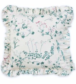 Botanica Pillow 18 x 18" by Barneby Gates Ivory