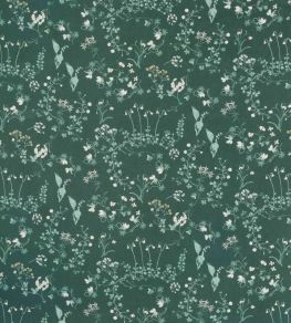 Botanica Fabric by Barneby Gates Woodland Green
