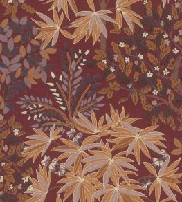 Botanical Bloom Wallpaper by Eijffinger Red / Purple / Lilac