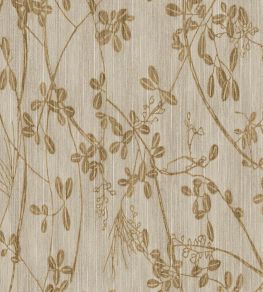 Botanical Trail Wallpaper by Eijffinger Yellow / Ochre