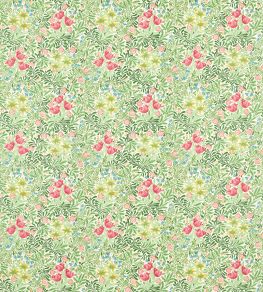 Bower Fabric by Morris & Co Boughs Green/Rose