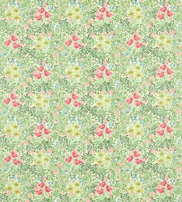 Bower Fabric by Morris & Co Boughs Green/Rose