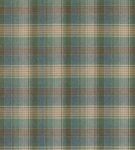 Braemar Fabric by Mulberry Home Teal