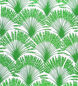 Brisa Fabric by Christopher Farr Cloth Green