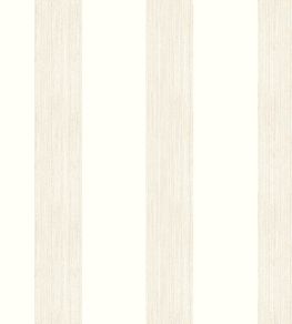 Brome Stripe Wallpaper by Christopher Farr Cloth Beige