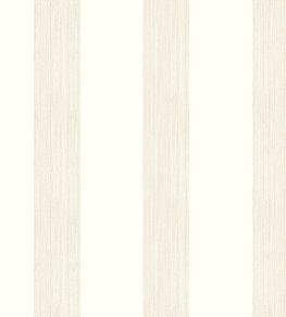 Brome Stripe Wallpaper by Christopher Farr Cloth Beige