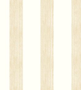 Brome Stripe Wallpaper by Christopher Farr Cloth Gold