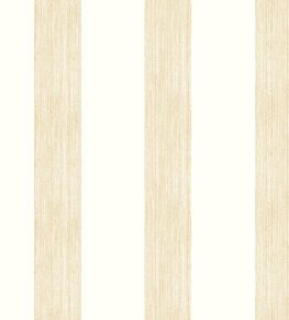 Brome Stripe Wallpaper by Christopher Farr Cloth Gold