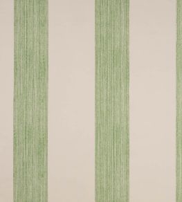 Brome Stripe Fabric by Christopher Farr Cloth Green
