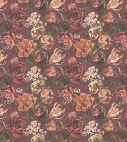 Bronte Wallpaper by Arley House Crimson