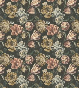 Bronte Wallpaper by Arley House Raven Black