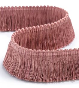 Brush Fringe Trim by James Hare Terracotta