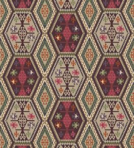 Buckland Wallpaper by Mulberry Home Red / Plum