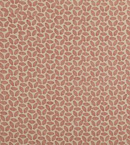 Bumble Bee Fabric by Baker Lifestyle Rustic Red