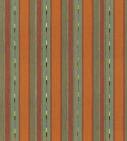 Bunty Fabric by GP & J Baker Orange/Green