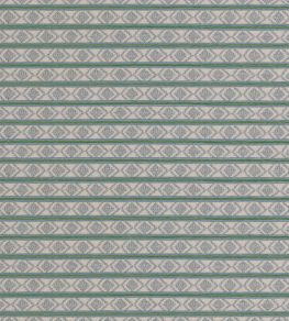 Burford Stripe Fabric by GP & J Baker Blue/Green