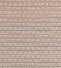 Burford Stripe Fabric by GP & J Baker Coral/Aqua