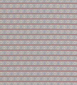 Burford Stripe Fabric by GP & J Baker Red/Blue