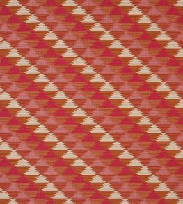 Busy Lizzie Fabric by Christopher Farr Cloth Hot Pink