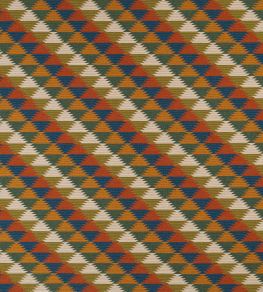 Busy Lizzie Fabric by Christopher Farr Cloth Olive