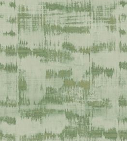 Cabin Vinyl Wallpaper by Christopher Farr Cloth Fennel