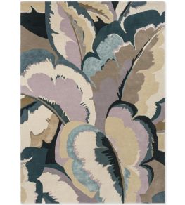 Calathea Rug by Harlequin Shiitake/Wild Water