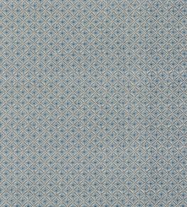 Camden Trellis Fabric by GP & J Baker Blue