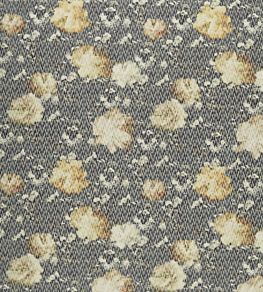 Camile Fabric by Clarke & Clarke Chartreuse/Charcoal