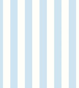 Candy Stripe Wallpaper by Ohpopsi Baby Blue