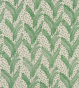 Carnac Fabric by Christopher Farr Cloth Green