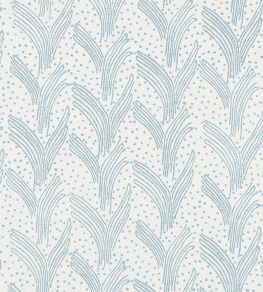 Carnac Fabric by Christopher Farr Cloth Pale Blue
