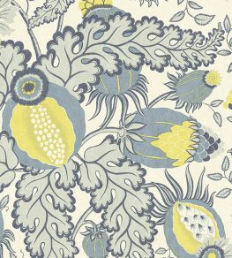 Carnival Wallpaper by Christopher Farr Cloth Cobalt