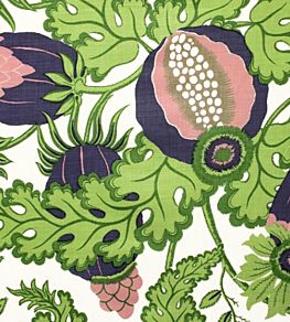 Carnival Fabric by Christopher Farr Cloth Blueberry