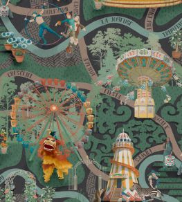 Carnival Map Wallpaper by Brand McKenzie Jade