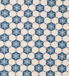 Carolina Fabric by Vanderhurd Azul Claro/Moonstone