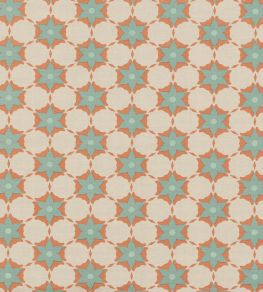 Carolina Fabric by Vanderhurd Celeste/Natural