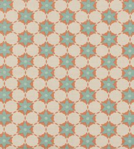 Carolina Fabric by Vanderhurd Celeste/Natural