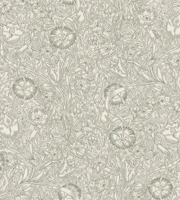 Caroline Wallpaper by Sandberg Moss Green