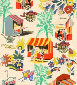 Carretto Del Cibo Wallpaper by MINDTHEGAP Taupe