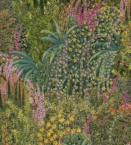 Cascade Wallpaper by Cole & Son Leaf Green