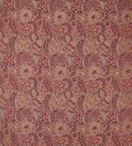 Caserta Paisley Fabric by Zoffany Pale Ruby