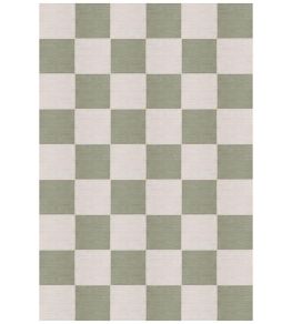Chess Flatweave Rug by Layered Sage