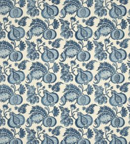 China Blue Fabric by Sanderson Indigo / Neutral