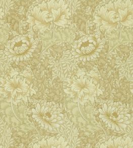 Chrysanthemum Wallpaper by Morris & Co Ivory/Canvas
