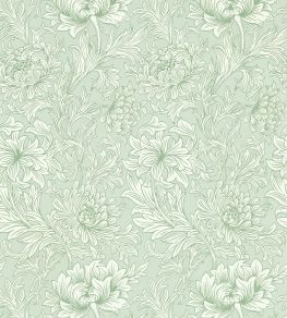Chrysanthemum Toile Wallpaper by Morris & Co Willow
