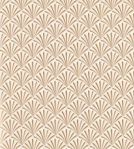Chrysler Wallpaper by Clarke & Clarke Rose Gold