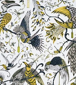 Emma J Shipley Audubon Fabric by Clarke & Clarke Gold