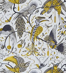Emma J Shipley Audubon Wallpaper by Clarke & Clarke Gold