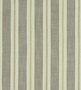 Sackville Stripe Fabric by Clarke & Clarke Citron/Natural