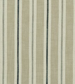 Sackville Stripe Fabric by Clarke & Clarke Natural